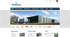 Desktop Screenshot of globachem.com
